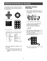 Предварительный просмотр 51 страницы Panasonic WJFS616 - SWITCHER Operating Instruction