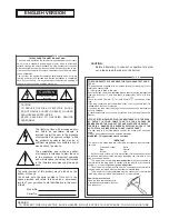 Preview for 2 page of Panasonic WJFS616 - SWITCHER Operating	 Instruction