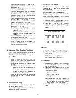 Preview for 33 page of Panasonic WJFS616 - SWITCHER Operating	 Instruction