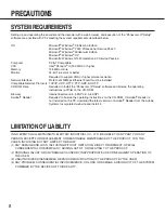 Preview for 8 page of Panasonic WJGXE900 - MPEG2 ENCODER Operating Instructions Manual