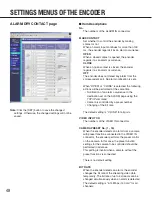 Preview for 48 page of Panasonic WJGXE900 - MPEG2 ENCODER Operating Instructions Manual