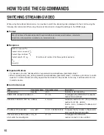 Preview for 90 page of Panasonic WJGXE900 - MPEG2 ENCODER Operating Instructions Manual