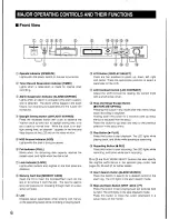 Предварительный просмотр 6 страницы Panasonic WJHD100 - DIGITAL DISC RECORDE Operating Instructions Manual