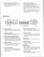 Предварительный просмотр 7 страницы Panasonic WJHD100 - DIGITAL DISC RECORDE Operating Instructions Manual