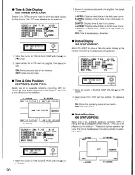 Предварительный просмотр 20 страницы Panasonic WJHD100 - DIGITAL DISC RECORDE Operating Instructions Manual