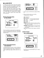 Предварительный просмотр 27 страницы Panasonic WJHD100 - DIGITAL DISC RECORDE Operating Instructions Manual