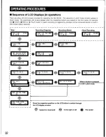 Предварительный просмотр 32 страницы Panasonic WJHD100 - DIGITAL DISC RECORDE Operating Instructions Manual