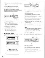 Предварительный просмотр 36 страницы Panasonic WJHD100 - DIGITAL DISC RECORDE Operating Instructions Manual