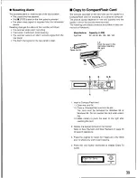 Предварительный просмотр 39 страницы Panasonic WJHD100 - DIGITAL DISC RECORDE Operating Instructions Manual