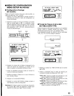 Предварительный просмотр 63 страницы Panasonic WJHD100 - DIGITAL DISC RECORDE Operating Instructions Manual