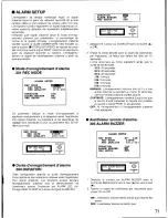 Предварительный просмотр 71 страницы Panasonic WJHD100 - DIGITAL DISC RECORDE Operating Instructions Manual