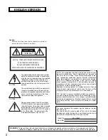 Предварительный просмотр 2 страницы Panasonic WJHD200 - Digital Disk Recorder Operating Instructions Manual