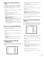 Предварительный просмотр 27 страницы Panasonic WJHD200 - Digital Disk Recorder Operating Instructions Manual