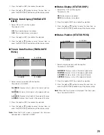 Предварительный просмотр 29 страницы Panasonic WJHD200 - Digital Disk Recorder Operating Instructions Manual