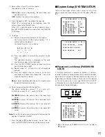 Предварительный просмотр 31 страницы Panasonic WJHD200 - Digital Disk Recorder Operating Instructions Manual