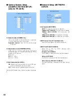 Предварительный просмотр 68 страницы Panasonic WJHD220 - DIGITAL DISK RECORDER Operating Instructions Manual