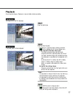 Preview for 17 page of Panasonic WJHD309 - DIGITAL DISK RECORDER Network Operating Instructions