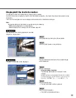 Preview for 53 page of Panasonic WJHD309 - DIGITAL DISK RECORDER Network Operating Instructions