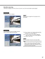 Preview for 57 page of Panasonic WJHD309 - DIGITAL DISK RECORDER Network Operating Instructions