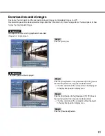 Preview for 61 page of Panasonic WJHD309 - DIGITAL DISK RECORDER Network Operating Instructions