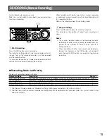 Предварительный просмотр 19 страницы Panasonic WJHD309 - DIGITAL DISK RECORDER Operating Instructions Manual