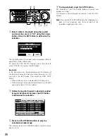 Предварительный просмотр 26 страницы Panasonic WJHD309 - DIGITAL DISK RECORDER Operating Instructions Manual