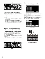 Предварительный просмотр 32 страницы Panasonic WJHD309 - DIGITAL DISK RECORDER Operating Instructions Manual