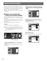 Preview for 50 page of Panasonic WJHD309 - DIGITAL DISK RECORDER Operating Instructions Manual