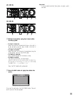 Предварительный просмотр 55 страницы Panasonic WJHD309 - DIGITAL DISK RECORDER Operating Instructions Manual