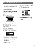 Предварительный просмотр 67 страницы Panasonic WJHD309 - DIGITAL DISK RECORDER Operating Instructions Manual