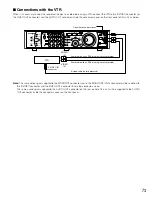 Preview for 73 page of Panasonic WJHD309 - DIGITAL DISK RECORDER Operating Instructions Manual