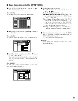 Предварительный просмотр 93 страницы Panasonic WJHD309 - DIGITAL DISK RECORDER Operating Instructions Manual