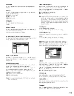 Предварительный просмотр 119 страницы Panasonic WJHD309 - DIGITAL DISK RECORDER Operating Instructions Manual