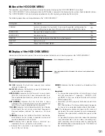 Preview for 131 page of Panasonic WJHD309 - DIGITAL DISK RECORDER Operating Instructions Manual