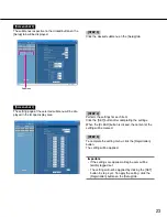 Предварительный просмотр 23 страницы Panasonic WJHD309 - DIGITAL DISK RECORDER Setup Instructions