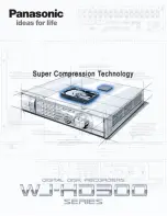 Предварительный просмотр 1 страницы Panasonic WJHD309 - DIGITAL DISK RECORDER Specifications