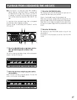 Предварительный просмотр 27 страницы Panasonic WJHD309A - DIGITAL DISK RECORDER Operating Instructions Manual