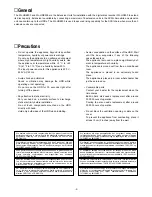 Предварительный просмотр 2 страницы Panasonic WJHD500 - DIGITAL DISC RECORDE Instructions Manual