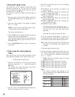 Preview for 52 page of Panasonic WJHD500A - Digital Disk Recorder Operating Instructions Manual