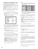 Preview for 54 page of Panasonic WJHD500A - Digital Disk Recorder Operating Instructions Manual