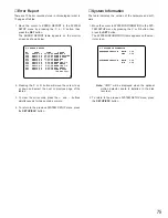 Preview for 75 page of Panasonic WJHD500A - Digital Disk Recorder Operating Instructions Manual