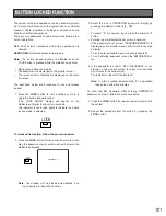 Preview for 101 page of Panasonic WJHD500A - Digital Disk Recorder Operating Instructions Manual