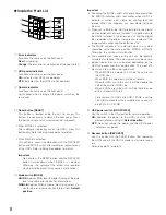 Preview for 8 page of Panasonic WJHDE300 - DIGITAL DISK RECORDER Instruction Manual