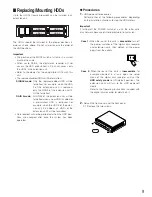 Preview for 9 page of Panasonic WJHDE300 - DIGITAL DISK RECORDER Instructions Manual