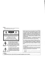 Preview for 2 page of Panasonic WJMP204 - MULTIPLEX UNIT Operating Instructions Manual