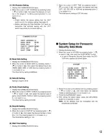 Preview for 13 page of Panasonic WJMP204 - MULTIPLEX UNIT Operating Instructions Manual