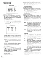 Preview for 14 page of Panasonic WJMP204 - MULTIPLEX UNIT Operating Instructions Manual