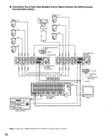 Preview for 24 page of Panasonic WJMP204 - MULTIPLEX UNIT Operating Instructions Manual