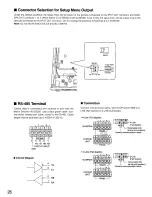 Preview for 26 page of Panasonic WJMP204 - MULTIPLEX UNIT Operating Instructions Manual