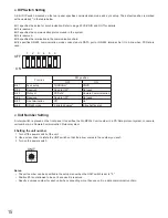 Preview for 15 page of Panasonic WJMP204C - DATA MULTIPLEX UNIT Operating Instructions Manual